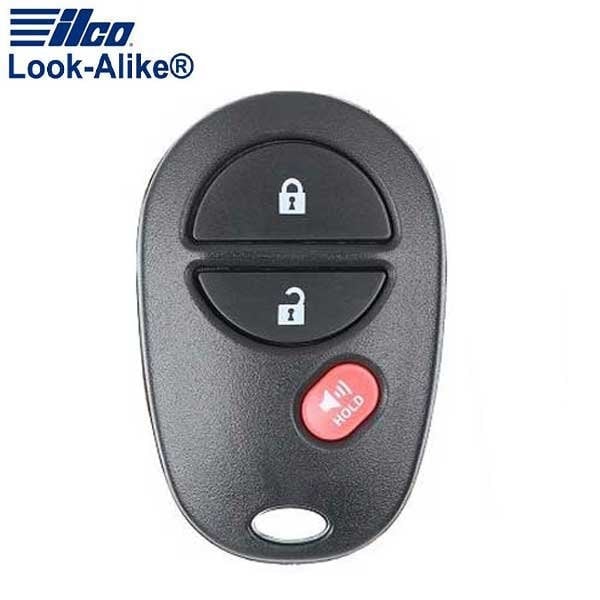 LAL RKE-TOY-3B1 TOYOTA 3 BUTTON REMOTE KEYLESS ENTRY